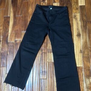 Kut from the Kloth Black Flare Wide Leg Jeans